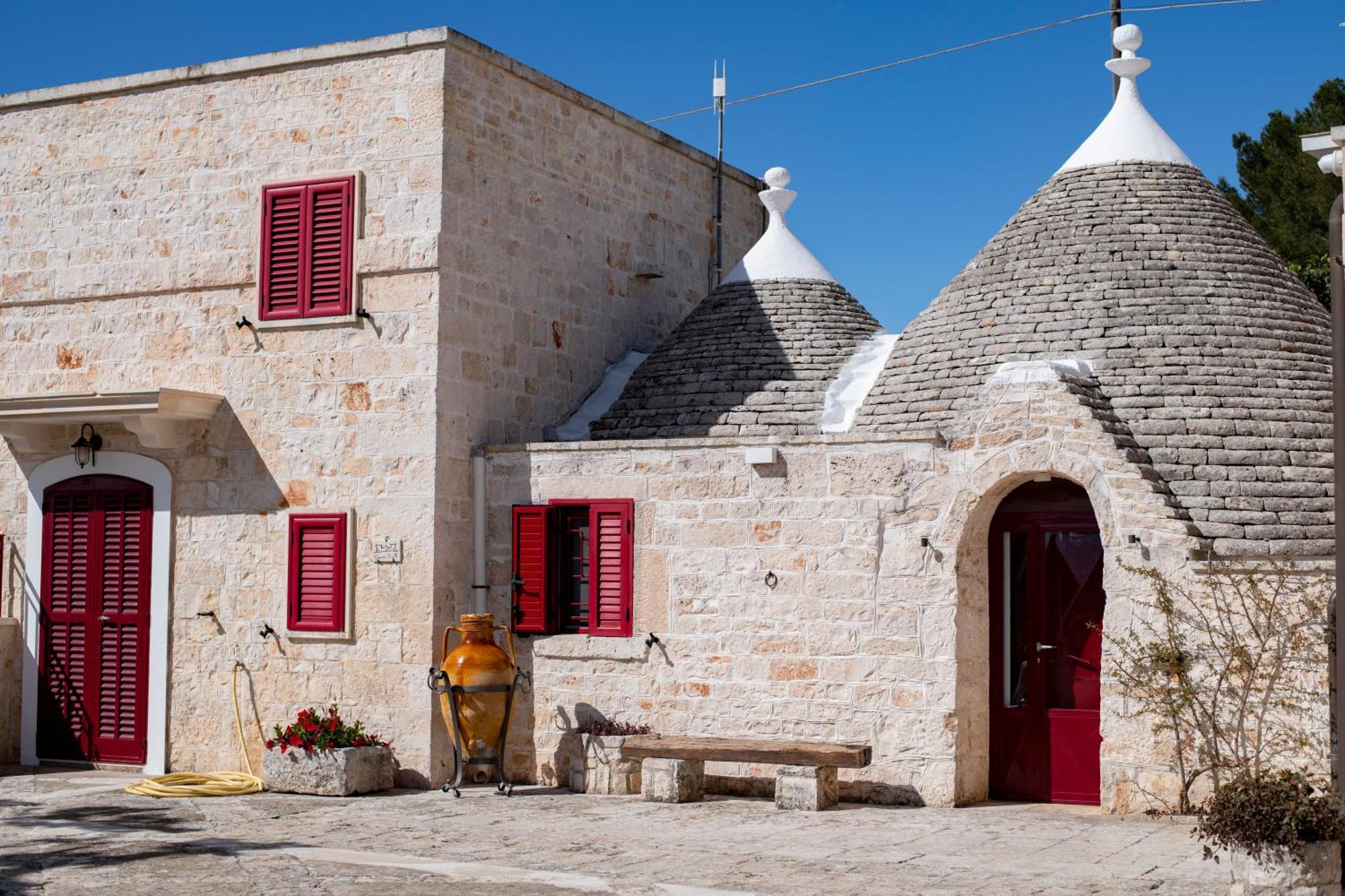 Masseria Trulli Bruni Locorotondo Buitenkant foto