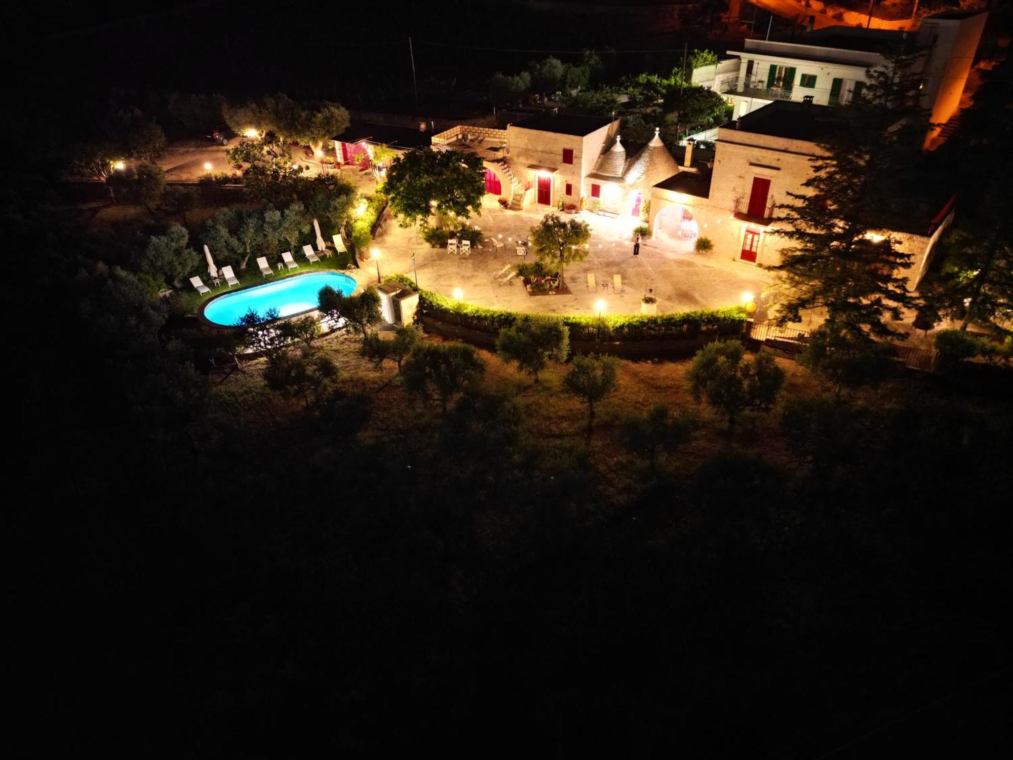 Masseria Trulli Bruni Locorotondo Buitenkant foto